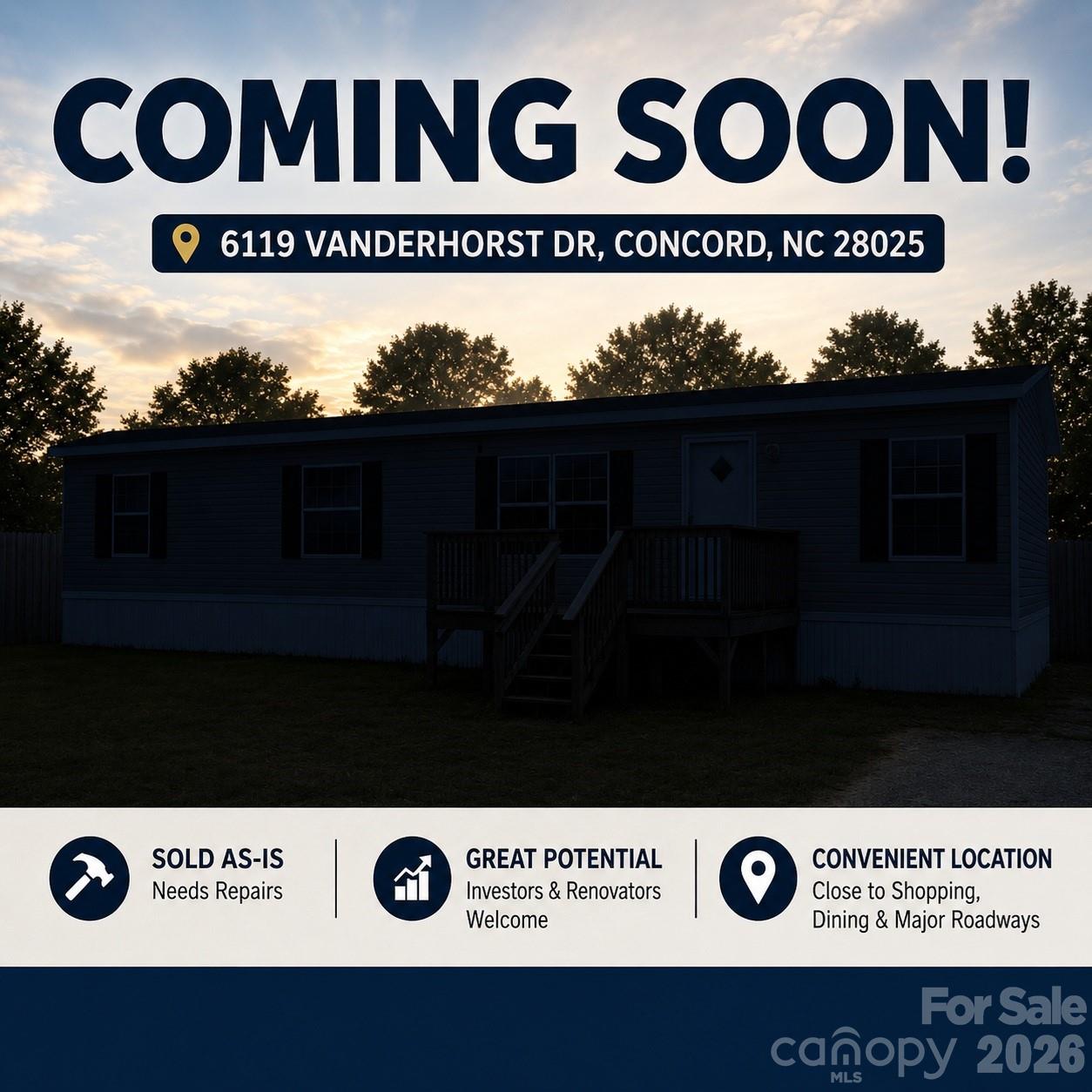 6119 Vanderhorst Drive, Concord